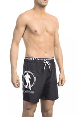 Bikkembergs Black Polyester Men's Swim Short
