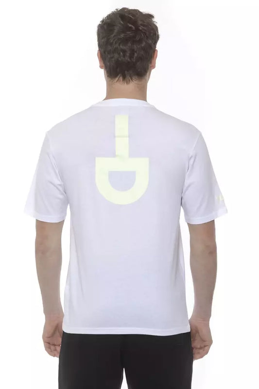Tond White Cotton Men's Oversized T-Shirt