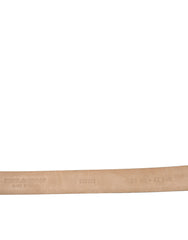 Dolce & Gabbana Elegant Leather Belt with Eye-Catching Buckle