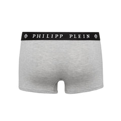 Philipp Plein Gray Cotton Men's Boxer