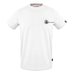 Aquascutum White Cotton Men's T-Shirt