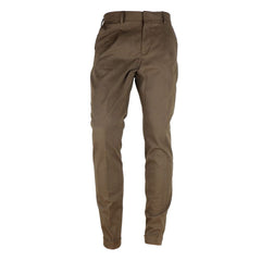 Made in Italy Brown Wool Men's Trousers