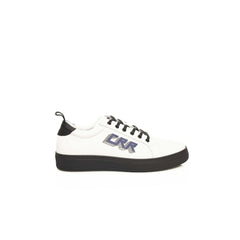 Cerruti 1881 White Cowhide Men Sneaker