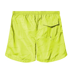 Comme Des Fuckdown Yellow Polyester Men Bermuda Short
