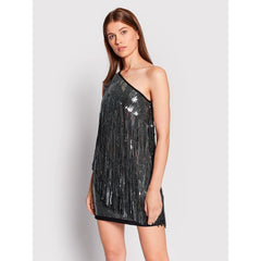 PINKO Gray Polyester Women Dress