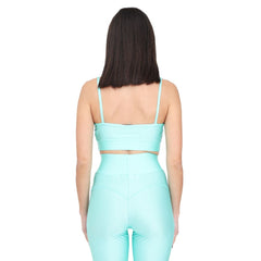 Hinnominate Green Polyamide Women Top