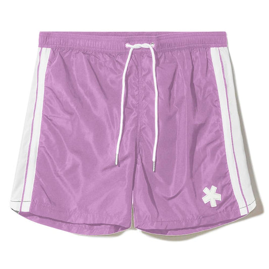 Comme Des Fuckdown Purple Polyester Men Swimwear