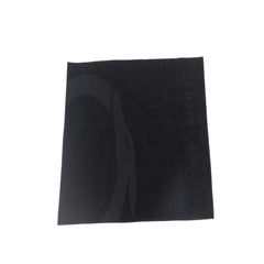 Trussardi Beachwear Black Cotton Men's Beach Towel