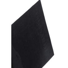 Trussardi Beachwear Black Cotton Men's Beach Towel