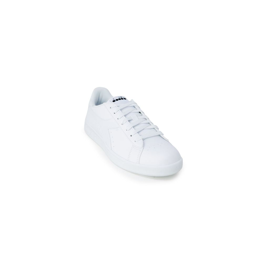 Diadora White Artificial Leather Sneaker