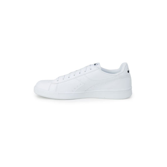 Diadora White Artificial Leather Sneaker