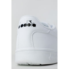 Diadora White Artificial Leather Sneaker