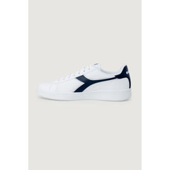Diadora Blue Leather Leather Sneaker
