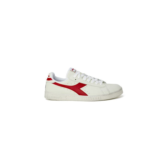 Diadora Red Leather Leather Sneaker