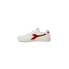 Diadora Red Leather Leather Sneaker