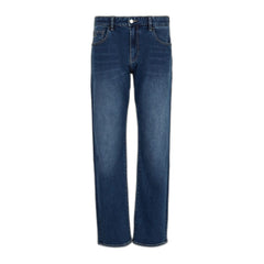 Armani Exchange Blue Cotton Jeans & Pant