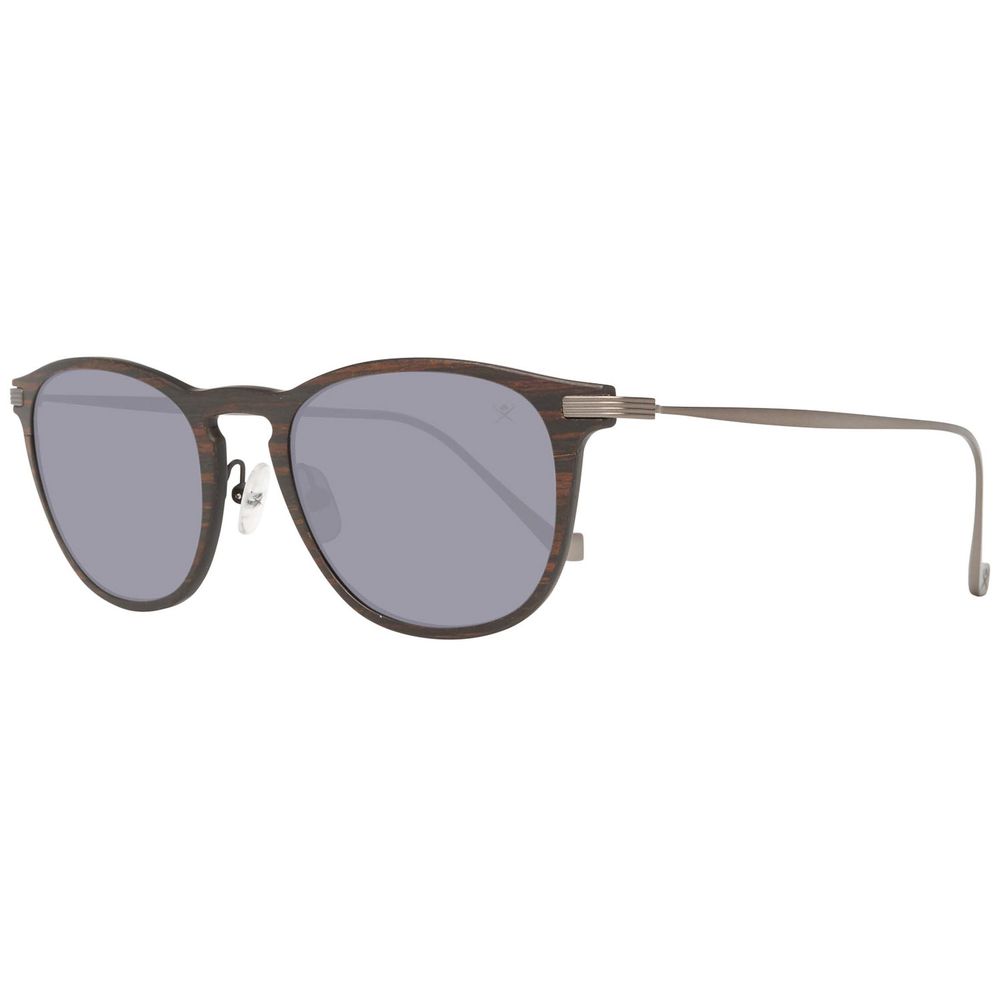 Hackett Brown Metal Metal Metal Sunglasses