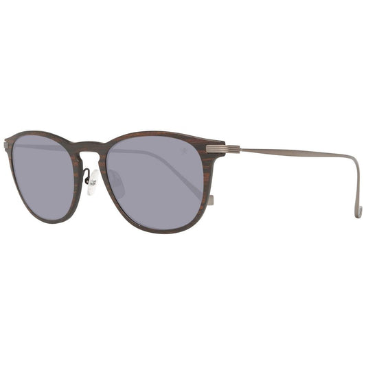 Hackett Brown Metal Metal Metal Sunglasses