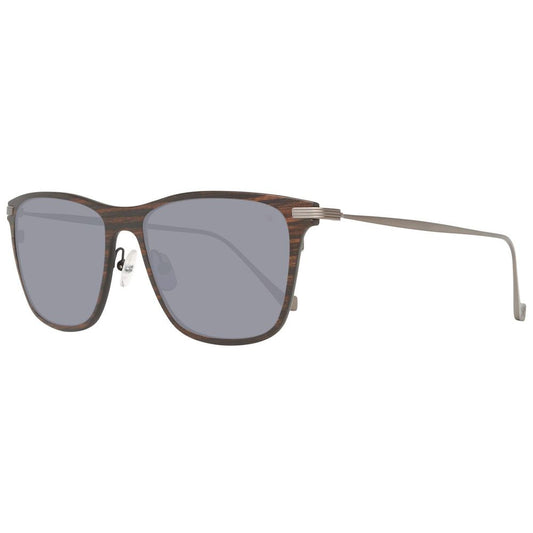 Hackett Gray Metal Metal Metal Sunglasses