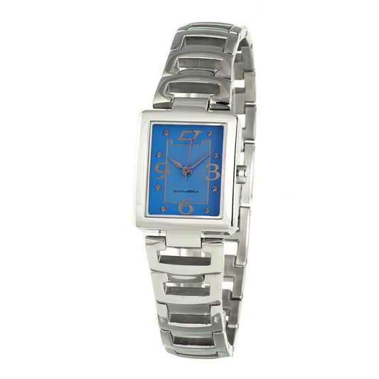 Chronotech Silver Stainless Steel Watch
