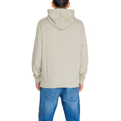 Calvin Klein Jeans Beige Recycled Cotton Sweater