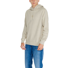 Calvin Klein Jeans Beige Recycled Cotton Sweater
