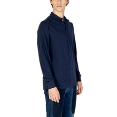 U.S. POLO ASSN. Blue Cotton Long Sleeve