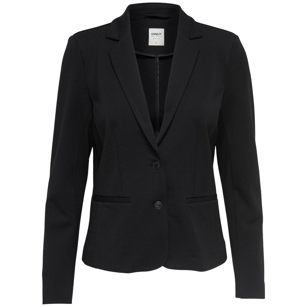 Only Black Viscose Blazer