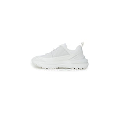 Calvin Klein Jeans White Suede Leather Sneaker