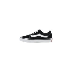 Vans Black And White Suede Leather Sneaker