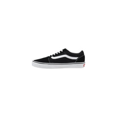Vans Black And White Suede Leather Sneaker