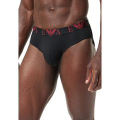 Emporio Armani Underwear Red Cotton Underwear