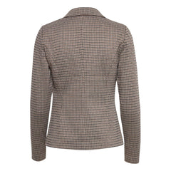 ICHI Beige Polyester Blazer