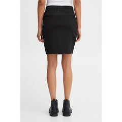 ICHI Black Polyester Mini