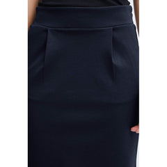 ICHI Blue Polyester Mini