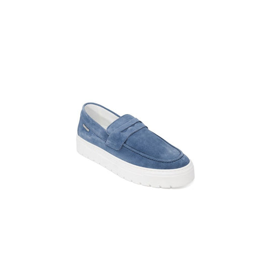 Antony Morato Blue Suede Leather Casual