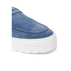 Antony Morato Blue Suede Leather Casual