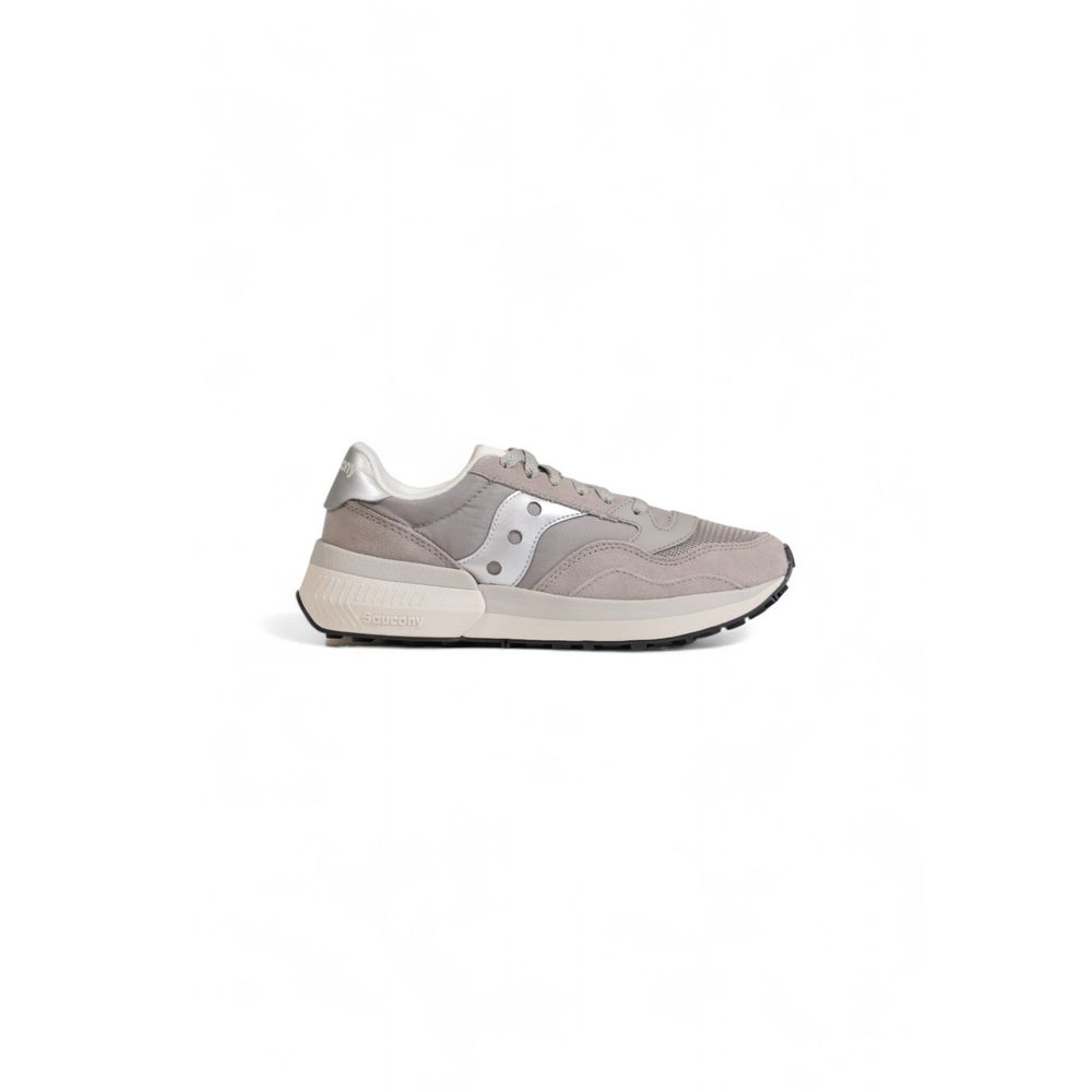 Saucony Gray Suede Leather Sneaker