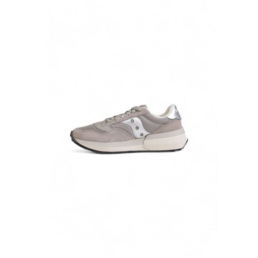 Saucony Gray Suede Leather Sneaker