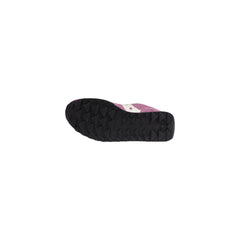 Saucony Pink Suede Leather Sneaker