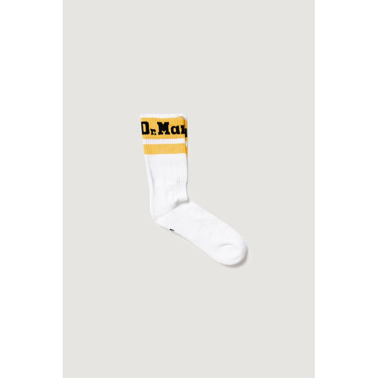 Dr. Martens White Polyester Tights & Sock