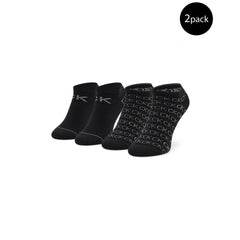 Calvin Klein Black Cotton Tights & Sock