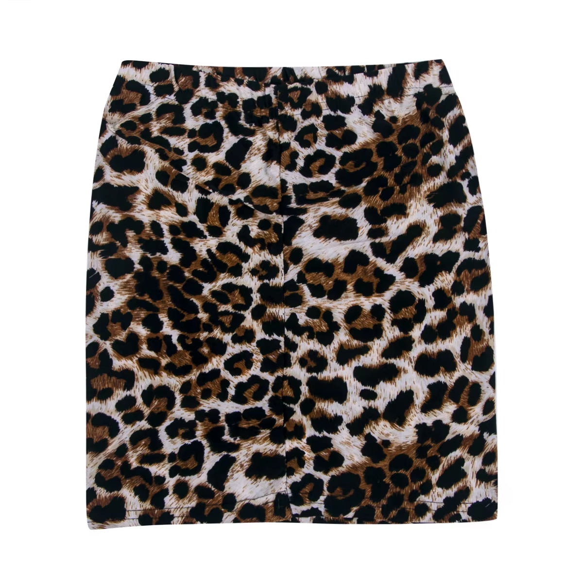 Sassy Leopard Print High Waist Bodycon Mini Skirt for Women