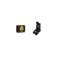 Happy Socks Black Cotton Sock