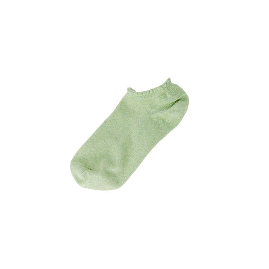 Pieces Green Polyester Sock