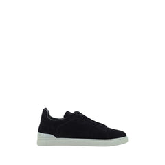 ZEGNA Suede leather Sneakers