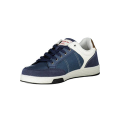 Carrera Blue Eco Leather Men Sneaker