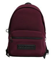 Burgundy Montreale Tecnico Textile Men Backpack Bag