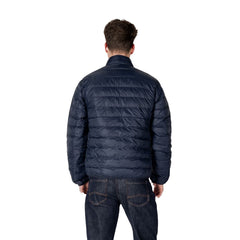 EA7 Emporio Armani Blue Polyamide Jackets & Coat