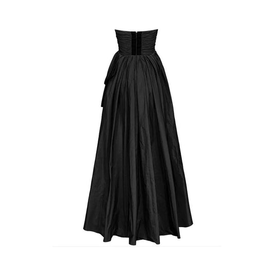 Black Elastane Dress